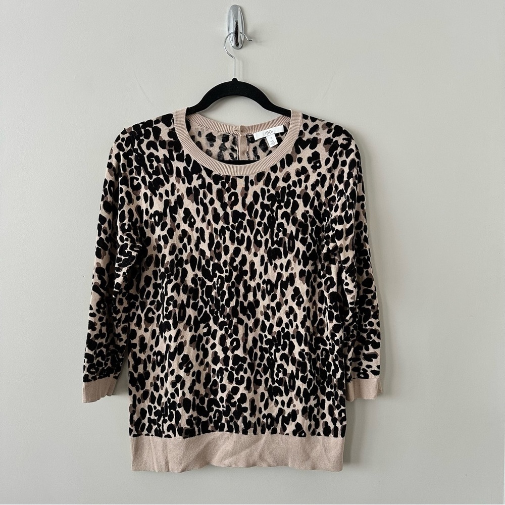1901 - Leopard Print Spring Sweater - Picture 2 of 9
